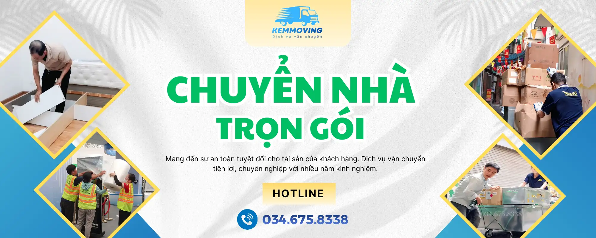 Chuyển nhà trọn gói Kem Moving